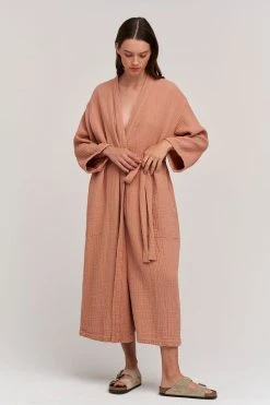 Jenny Graham Home COTTON GAUZE ROBE