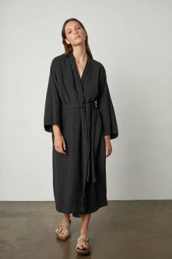 Jenny Graham Home COTTON GAUZE ROBE