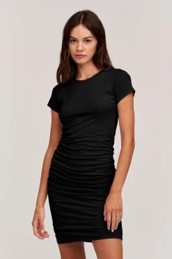 Velvet By Graham & Spencer CAILEY SHIRRED SEAM MINI DRESS