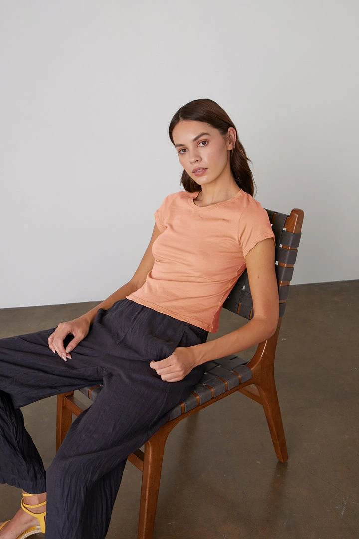 Velvet By Graham & Spencer Womens LOLA LINEN PANT 50 Velvet By Graham & Spencer Womens LOLA LINEN PANT