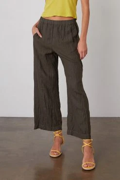 Velvet By Graham & Spencer Womens LOLA LINEN PANT 62 Velvet By Graham & Spencer Womens LOLA LINEN PANT