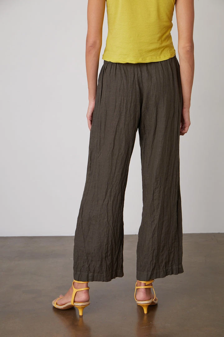 Velvet By Graham & Spencer Womens LOLA LINEN PANT 4 Velvet By Graham & Spencer Womens LOLA LINEN PANT