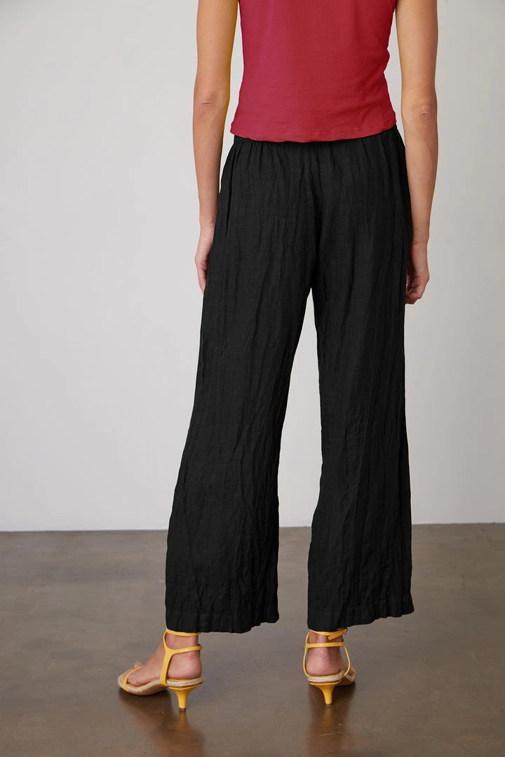 Velvet By Graham & Spencer Womens LOLA LINEN PANT 44 Velvet By Graham & Spencer Womens LOLA LINEN PANT
