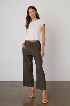 Velvet By Graham & Spencer Womens LOLA LINEN PANT