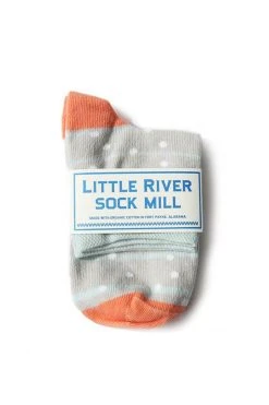 Velvet By Graham & Spencer Accessories GRAND DOT ANKLET SOCK BY LITTLE RIVER SOCK MILL