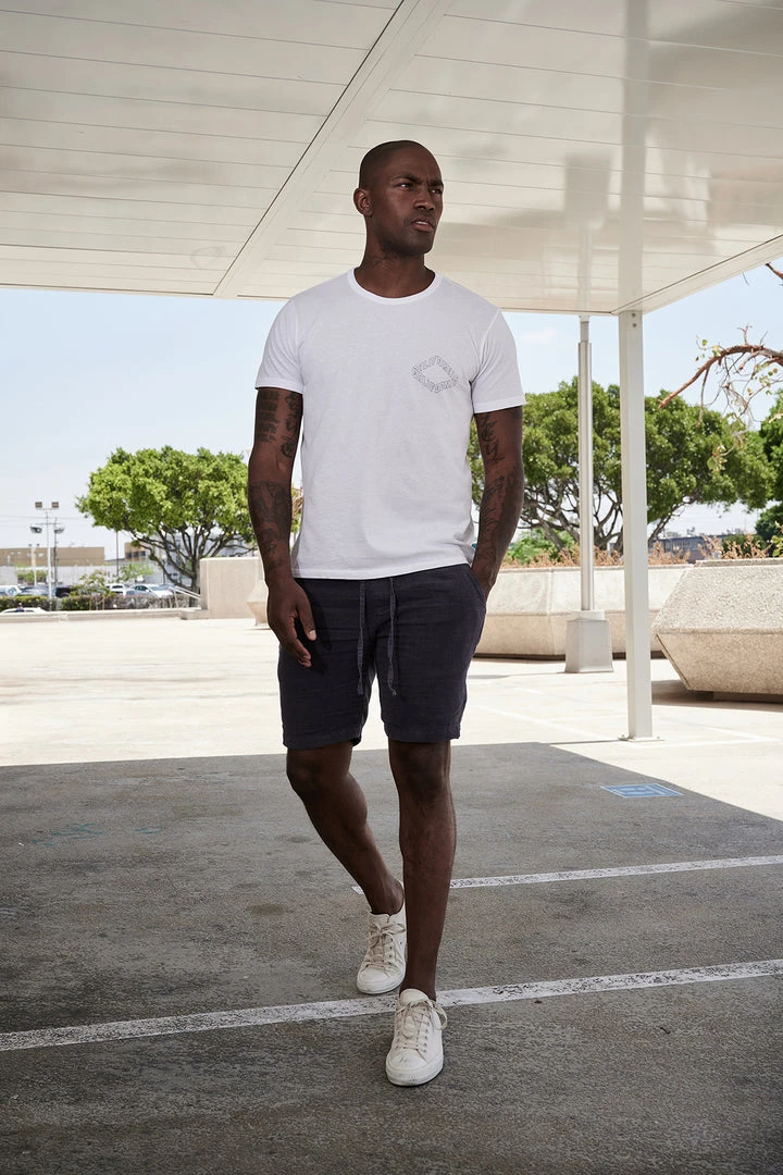 Velvet By Graham & Spencer MAXWELL LINEN SHORT Mens 7 Velvet By Graham & Spencer MAXWELL LINEN SHORT Mens