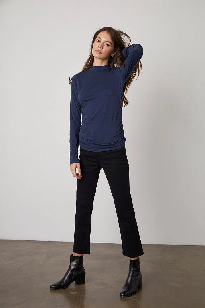Velvet By Graham & Spencer Womens KATE HIGH RISE CROP JEAN 1 Velvet By Graham & Spencer Womens KATE HIGH RISE CROP JEAN