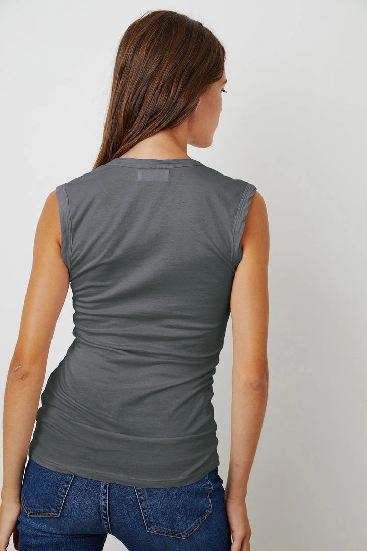 Velvet By Graham & Spencer Womens ESTINA GAUZY WHISPER FITTED TANK TOP 7 Velvet By Graham & Spencer Womens ESTINA GAUZY WHISPER FITTED TANK TOP