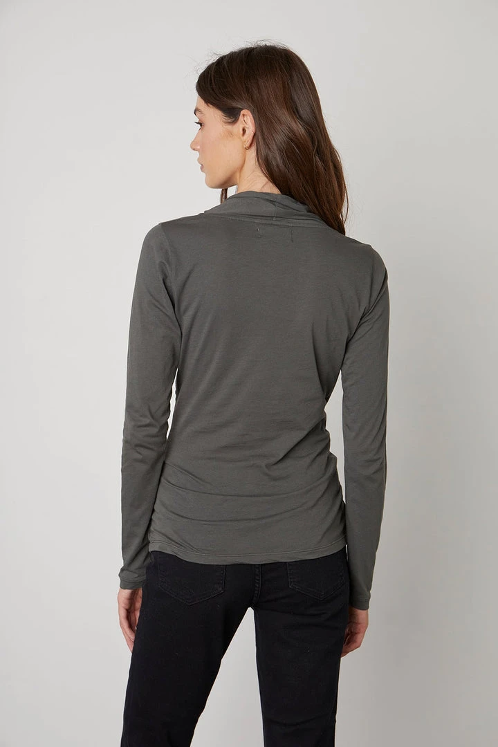 Velvet By Graham & Spencer MERI WRAP FRONT FITTED TOP 9 Velvet By Graham & Spencer MERI WRAP FRONT FITTED TOP