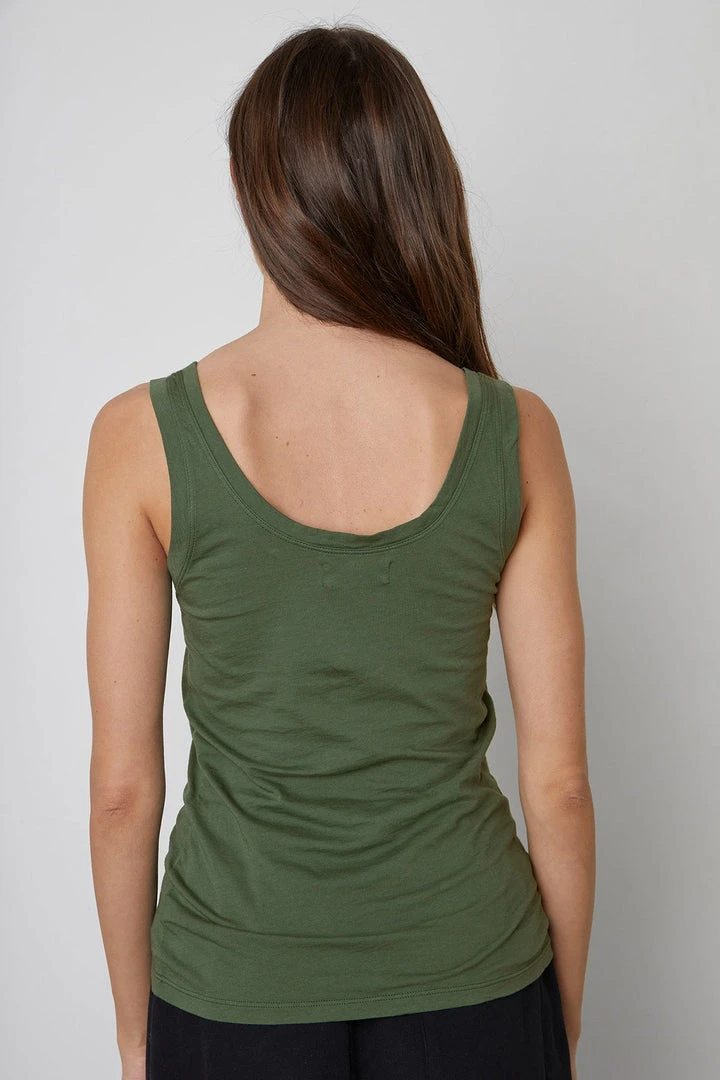 Velvet By Graham & Spencer MOSSY GAUZY WHISPER FITTED TANK 5 Velvet By Graham & Spencer MOSSY GAUZY WHISPER FITTED TANK