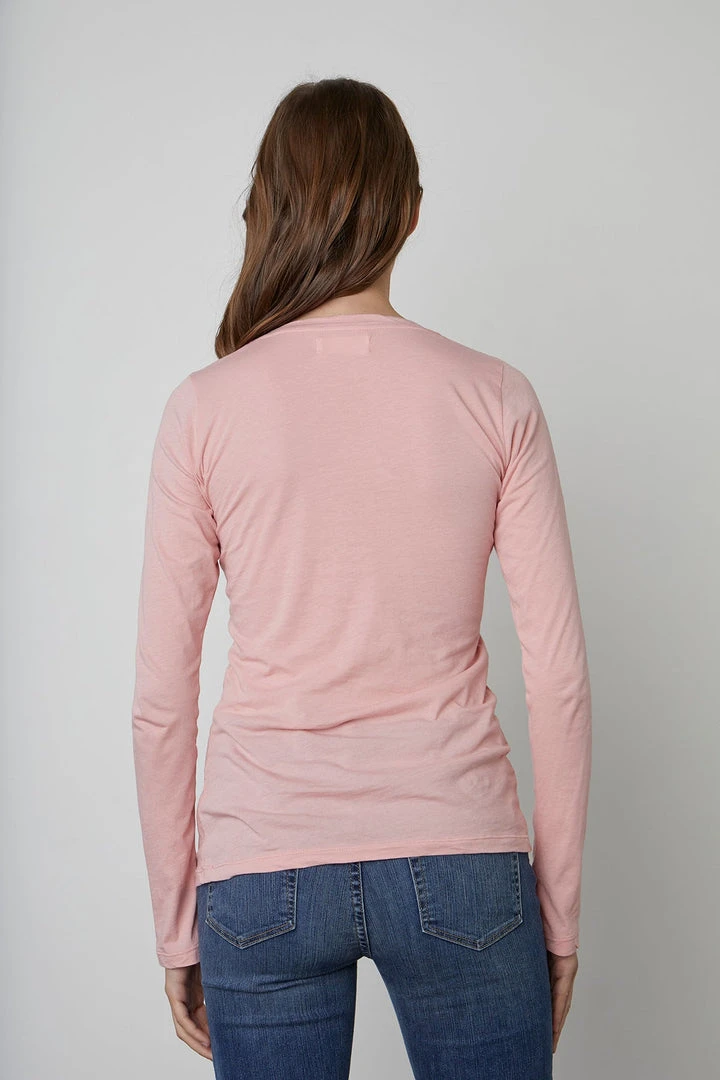 Velvet By Graham & Spencer ZOFINA GAUZY WHISPER FITTED CREW NECK TEE 13 Velvet By Graham & Spencer ZOFINA GAUZY WHISPER FITTED CREW NECK TEE