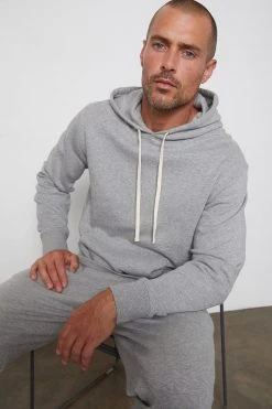 Velvet By Graham & Spencer COOPER PULLOVER HOODIE Mens