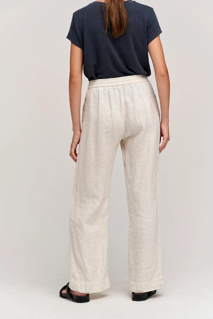 Velvet By Graham & Spencer GWYNETH HEAVY LINEN PANT 3 Velvet By Graham & Spencer GWYNETH HEAVY LINEN PANT