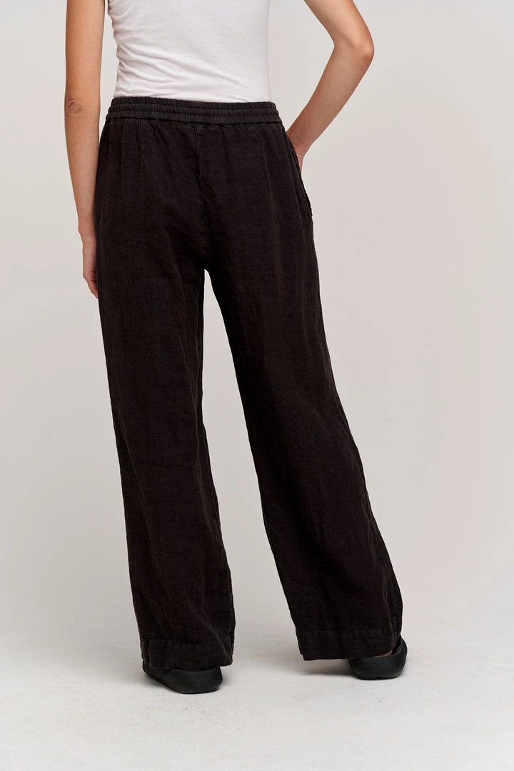 Velvet By Graham & Spencer GWYNETH HEAVY LINEN PANT 7 Velvet By Graham & Spencer GWYNETH HEAVY LINEN PANT