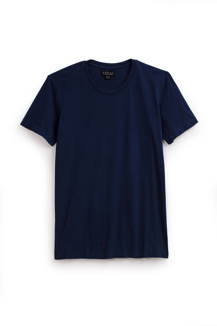 Velvet By Graham & Spencer HOWARD WHISPER CLASSIC CREW NECK TEE 40 Velvet By Graham & Spencer HOWARD WHISPER CLASSIC CREW NECK TEE