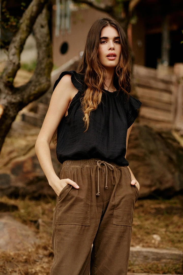 Velvet By Graham & Spencer Womens ASPEN CORDUROY PANT 7 Velvet By Graham & Spencer Womens ASPEN CORDUROY PANT