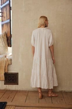 Velvet By Graham & Spencer KARINA LINEN MAXI DRESS 8 Velvet By Graham & Spencer KARINA LINEN MAXI DRESS