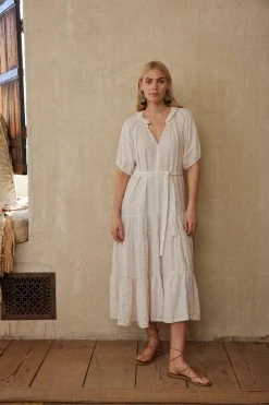 Velvet By Graham & Spencer KARINA LINEN MAXI DRESS 7 Velvet By Graham & Spencer KARINA LINEN MAXI DRESS