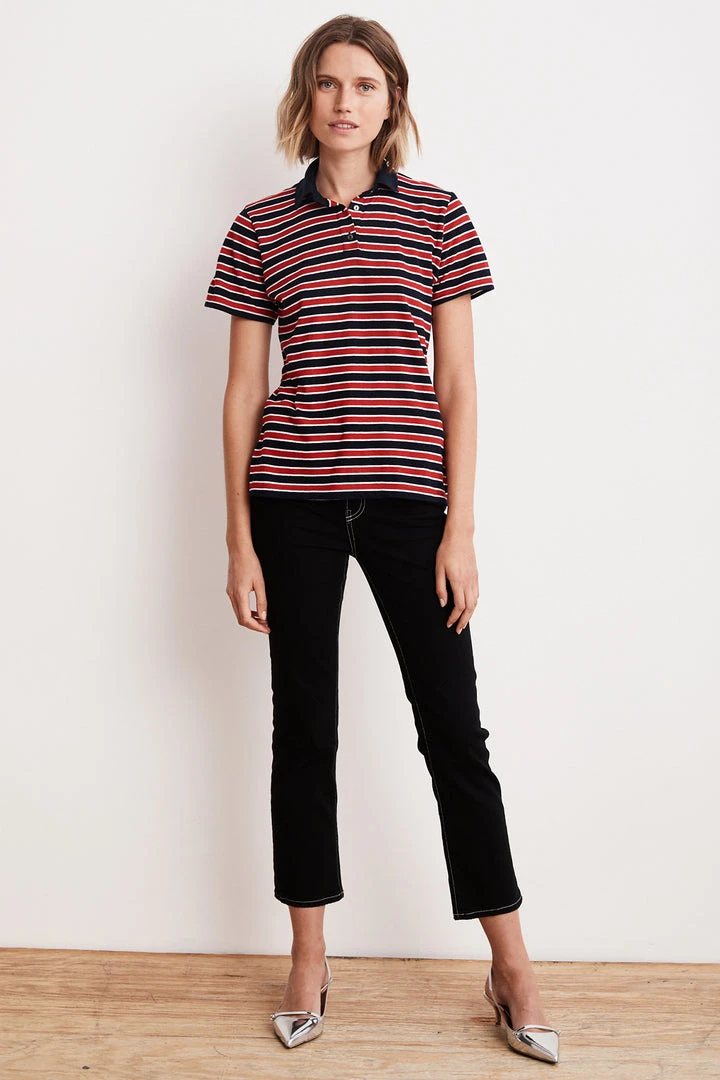 Velvet By Graham & Spencer Womens KAIA MID RISE CONTRAST STITCHING CROP JEAN 5 Velvet By Graham & Spencer Womens KAIA MID RISE CONTRAST STITCHING CROP JEAN