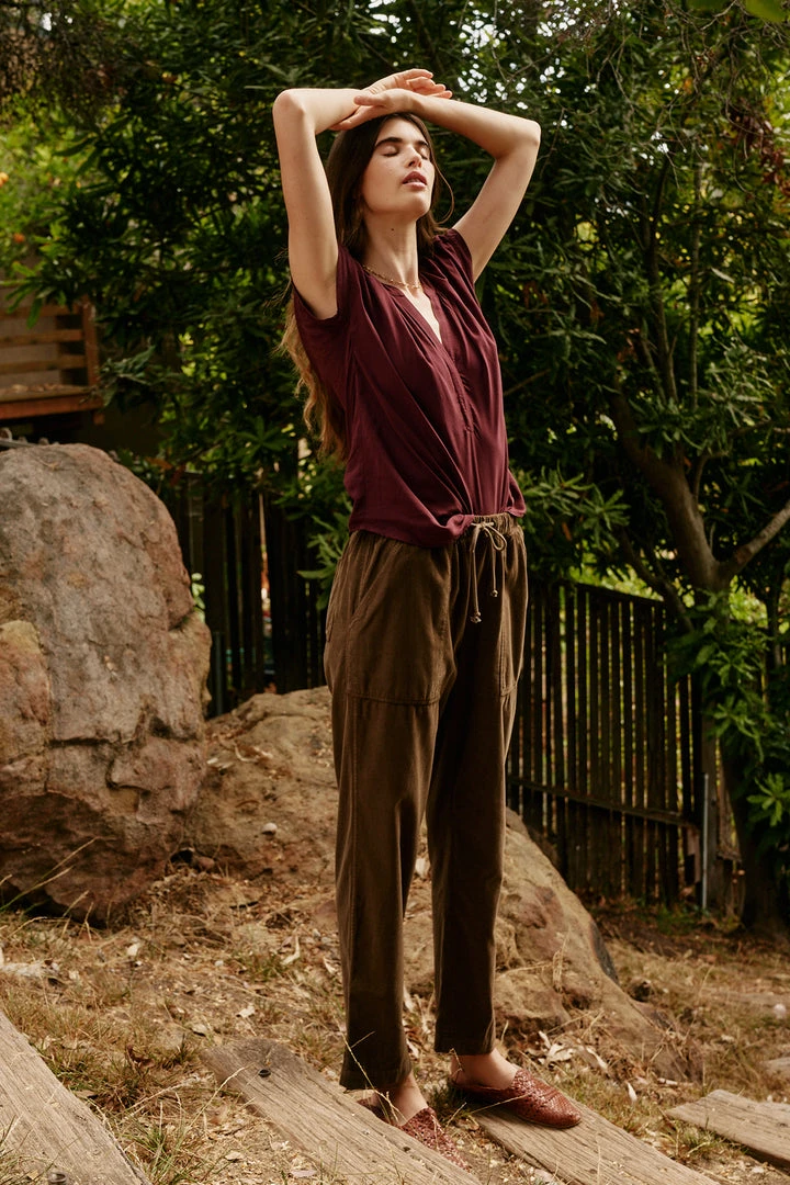 Velvet By Graham & Spencer Womens ASPEN CORDUROY PANT 5 Velvet By Graham & Spencer Womens ASPEN CORDUROY PANT