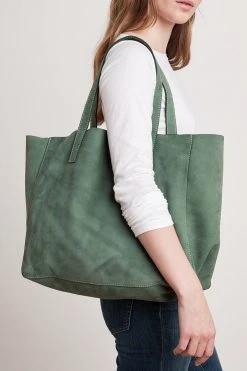 Velvet By Graham & Spencer CLOVER LEATHER TOTE