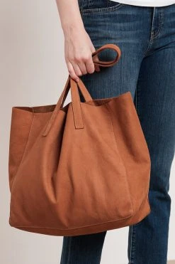 Velvet By Graham & Spencer CLOVER LEATHER TOTE