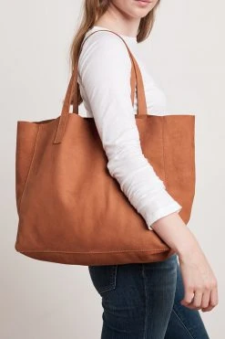 Velvet By Graham & Spencer CLOVER LEATHER TOTE