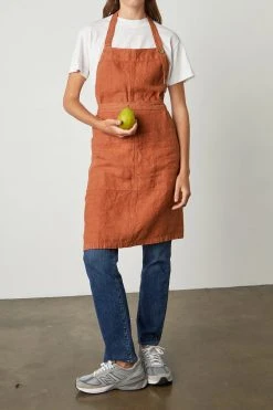 Jenny Graham Home LINEN APRON Womens