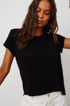Velvet By Graham & Spencer CASEY SHORT SLEEVE CREW NECK TEE 17 Velvet By Graham & Spencer CASEY SHORT SLEEVE CREW NECK TEE