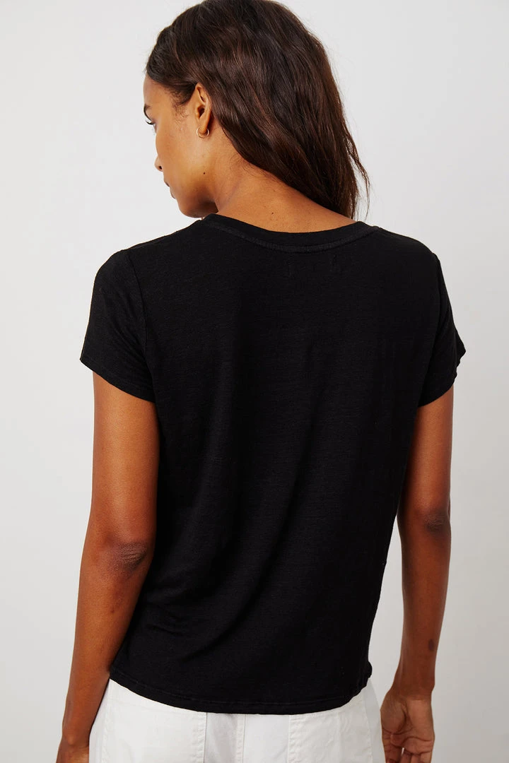 Velvet By Graham & Spencer CASEY SHORT SLEEVE CREW NECK TEE 9 Velvet By Graham & Spencer CASEY SHORT SLEEVE CREW NECK TEE