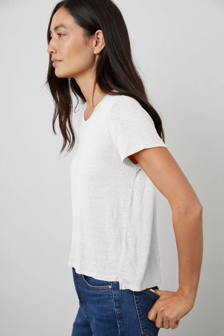 Velvet By Graham & Spencer CASEY CREW NECK TEE 6 Velvet By Graham & Spencer CASEY CREW NECK TEE