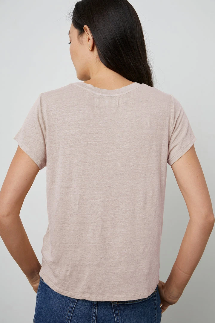 Velvet By Graham & Spencer CASEY SHORT SLEEVE CREW NECK TEE 4 Velvet By Graham & Spencer CASEY SHORT SLEEVE CREW NECK TEE