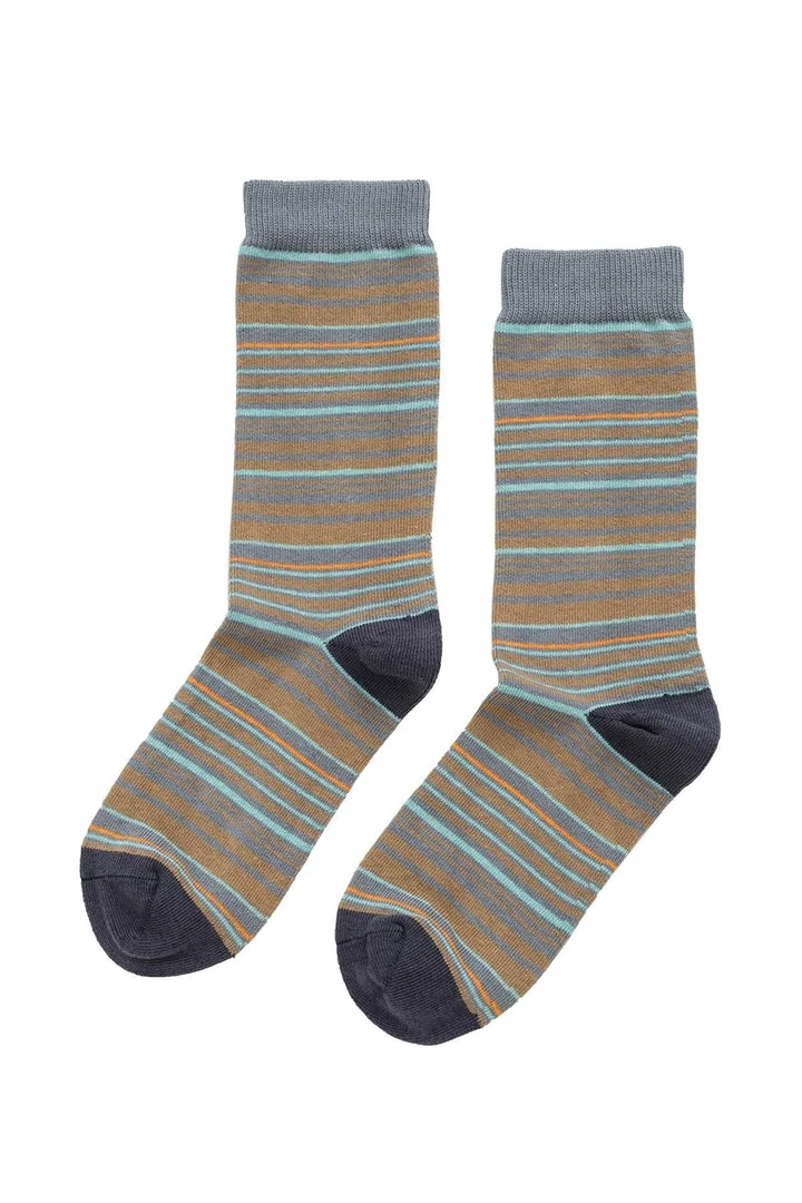 MULTI STRIPE CREW SOCK BY LITTLE RIVER SOCK MILL 1 MULTI STRIPE CREW SOCK BY LITTLE RIVER SOCK MILL