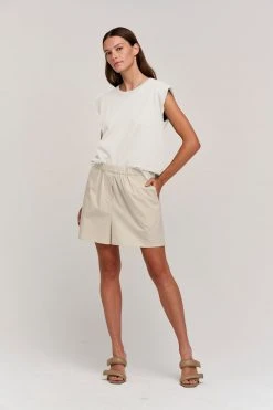 Velvet By Graham & Spencer CARI MUSCLE TANK Womens