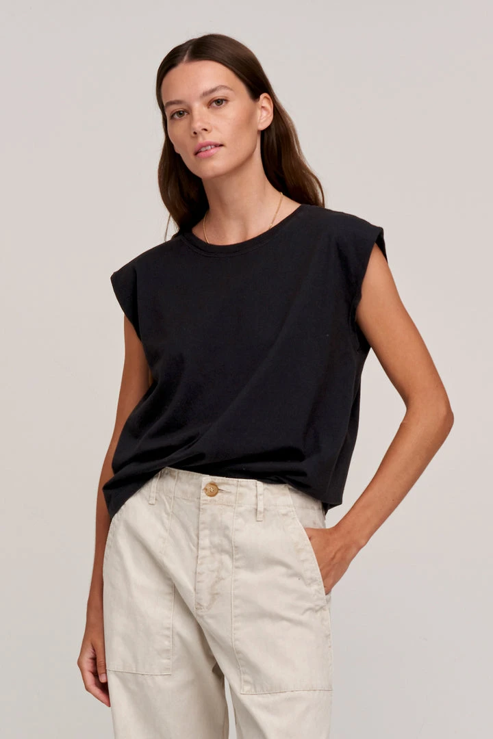 Velvet By Graham & Spencer CARI MUSCLE TANK Womens 4 Velvet By Graham & Spencer CARI MUSCLE TANK Womens