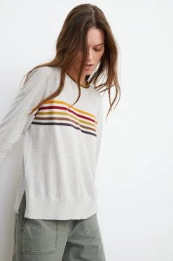 Velvet By Graham & Spencer MELODY CREW NECK SWEATER