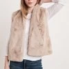 Velvet By Graham & Spencer CHELLE FAUX LUX FUR OPEN VEST