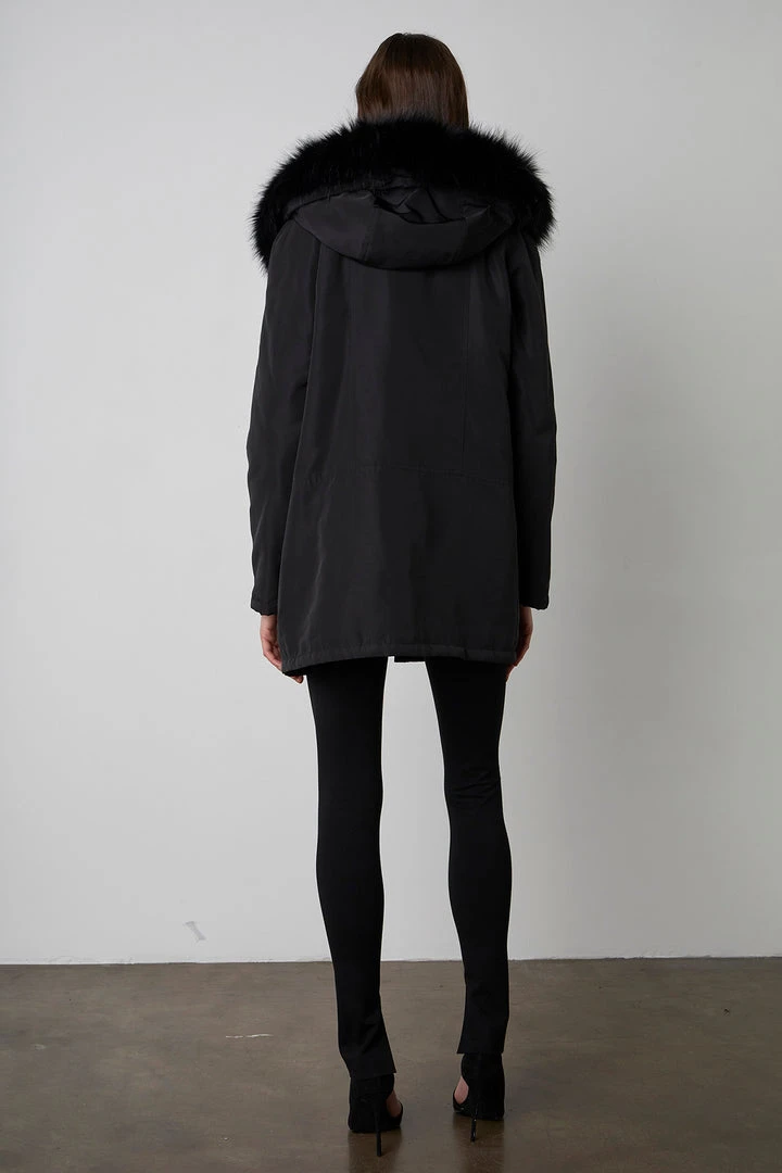 Velvet By Graham & Spencer TIFFANY LUX FUR LINED PARKA 4 Velvet By Graham & Spencer TIFFANY LUX FUR LINED PARKA