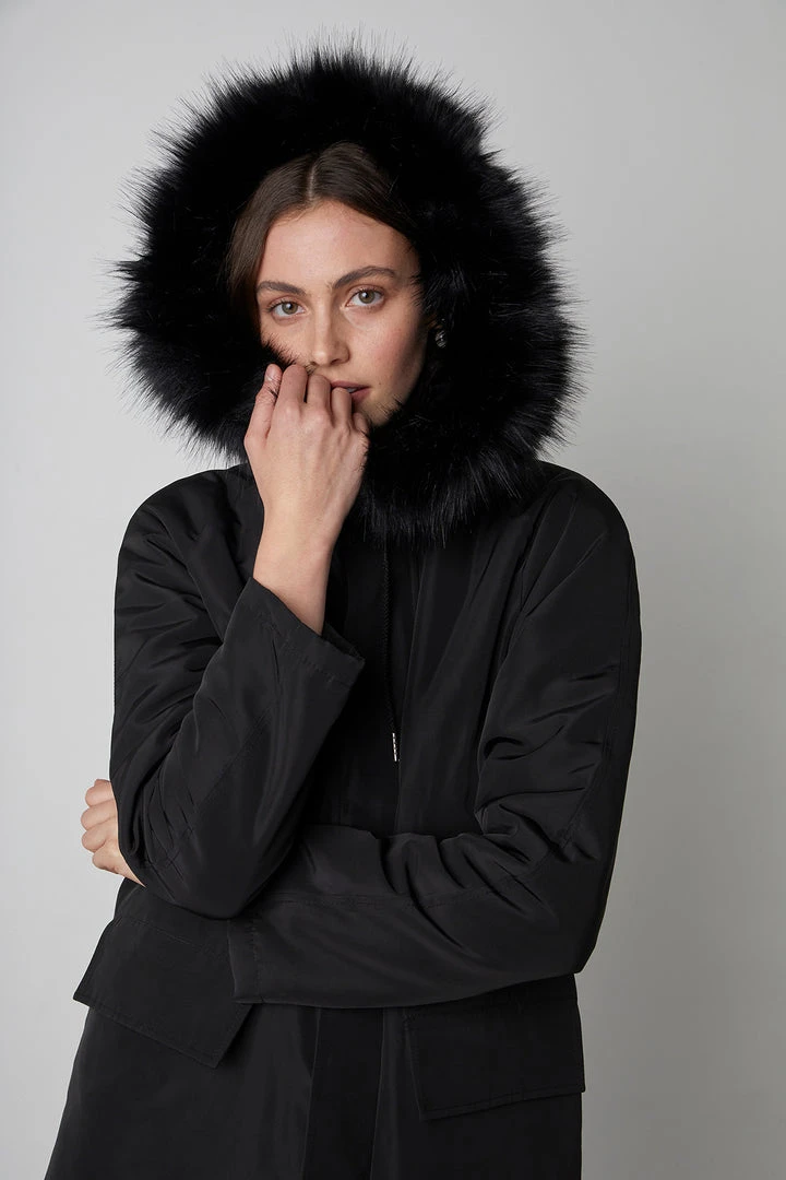 Velvet By Graham & Spencer TIFFANY LUX FUR LINED PARKA 1 Velvet By Graham & Spencer TIFFANY LUX FUR LINED PARKA