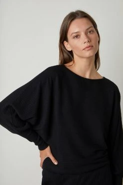 Velvet By Graham & Spencer Womens PEPPER DOLMAN SLEEVE TOP 13 Velvet By Graham & Spencer Womens PEPPER DOLMAN SLEEVE TOP