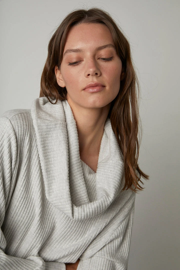 Velvet By Graham & Spencer RUTH COWL NECK TOP 2 Velvet By Graham & Spencer RUTH COWL NECK TOP