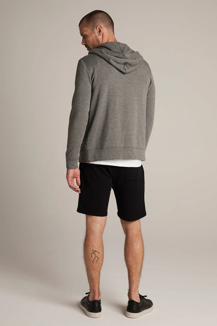 Velvet By Graham & Spencer RODAN CHARCOAL LUXE FLEECE ZIP HOODIE Mens 6 Velvet By Graham & Spencer RODAN CHARCOAL LUXE FLEECE ZIP HOODIE Mens