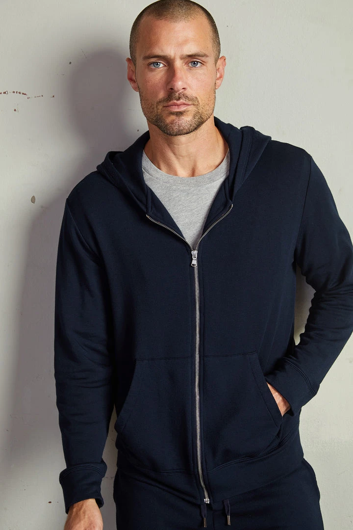Velvet By Graham & Spencer RODAN LUXE FLEECE ZIP HOODIE 5 Velvet By Graham & Spencer RODAN LUXE FLEECE ZIP HOODIE