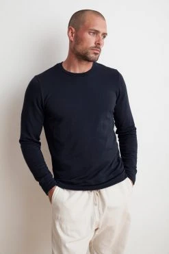 Velvet By Graham & Spencer Mens SOREN LUXE FLEECE PULLOVER 18 Velvet By Graham & Spencer Mens SOREN LUXE FLEECE PULLOVER