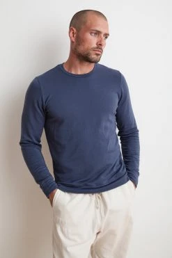 Velvet By Graham & Spencer Mens SOREN LUXE FLEECE PULLOVER 24 Velvet By Graham & Spencer Mens SOREN LUXE FLEECE PULLOVER