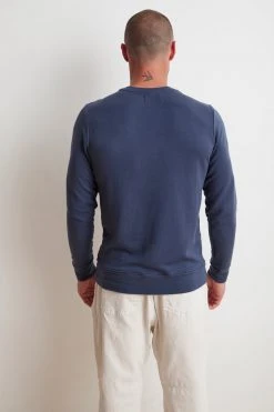 Velvet By Graham & Spencer Mens SOREN LUXE FLEECE PULLOVER 25 Velvet By Graham & Spencer Mens SOREN LUXE FLEECE PULLOVER