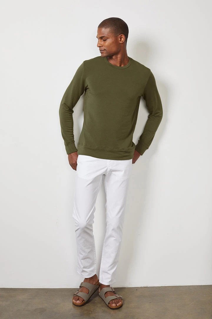 Velvet By Graham & Spencer Mens SOREN LUXE FLEECE PULLOVER 2 Velvet By Graham & Spencer Mens SOREN LUXE FLEECE PULLOVER