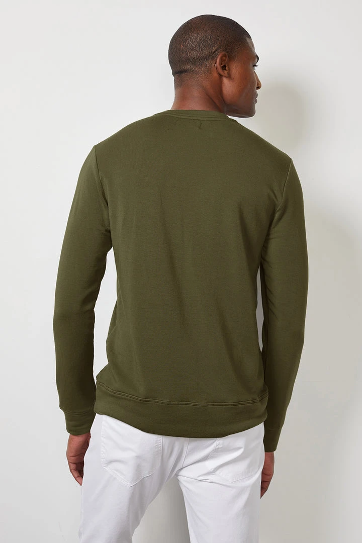 Velvet By Graham & Spencer Mens SOREN LUXE FLEECE PULLOVER 4 Velvet By Graham & Spencer Mens SOREN LUXE FLEECE PULLOVER