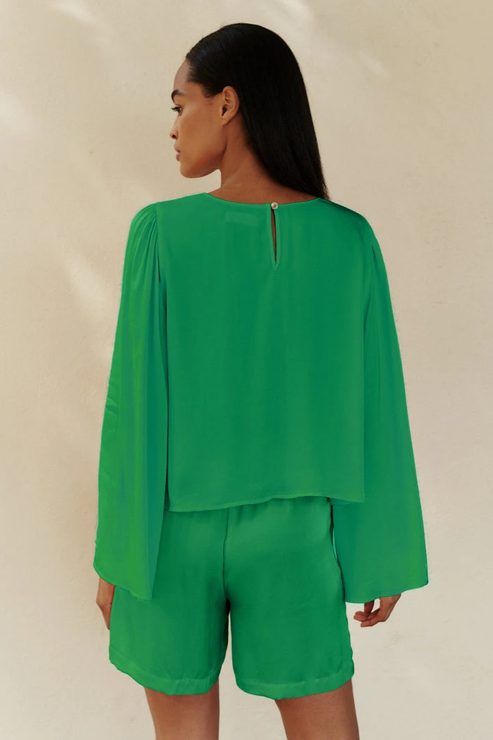 Velvet By Graham & Spencer Womens MAE BELL SLEEVE BLOUSE 9 Velvet By Graham & Spencer Womens MAE BELL SLEEVE BLOUSE