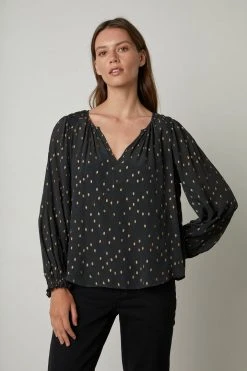 Velvet By Graham & Spencer KRISTA BOHO TOP